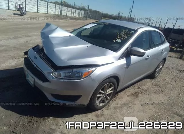 1FADP3F22JL226229 фото 3