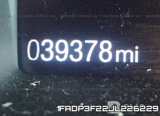 1FADP3F22JL226229 фото 8
