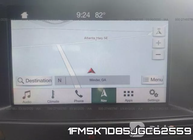 1FM5K7D85JGC62559 фото 7