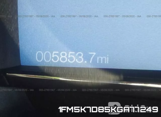 1FM5K7D85KGA77249 фото 8
