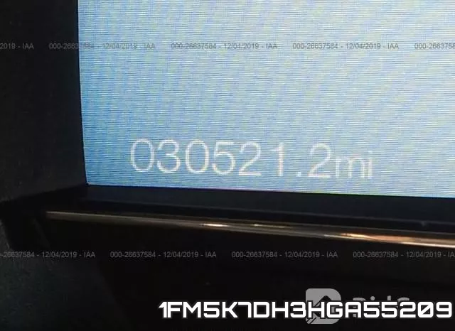 1FM5K7DH3HGA55209 фото 8