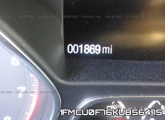 1FMCU0F76KUB56475 фото 8