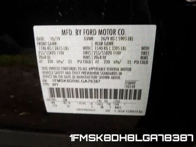 1FMSK8DH8LGA78387 фото 2