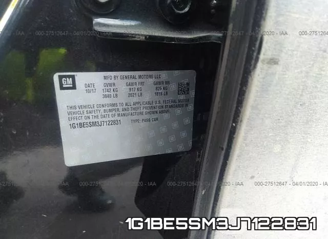 1G1BE5SM3J7122831 фото 10