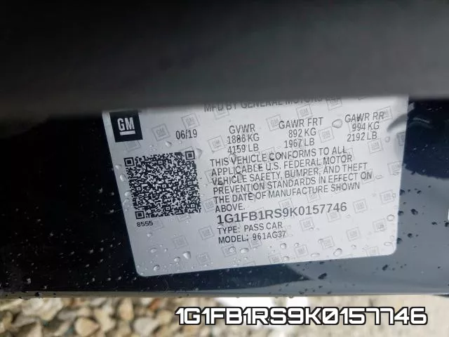 1G1FB1RS9K0157746 фото 2