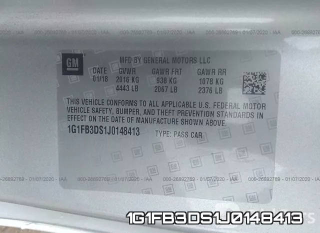 1G1FB3DS1J0148413 фото 10