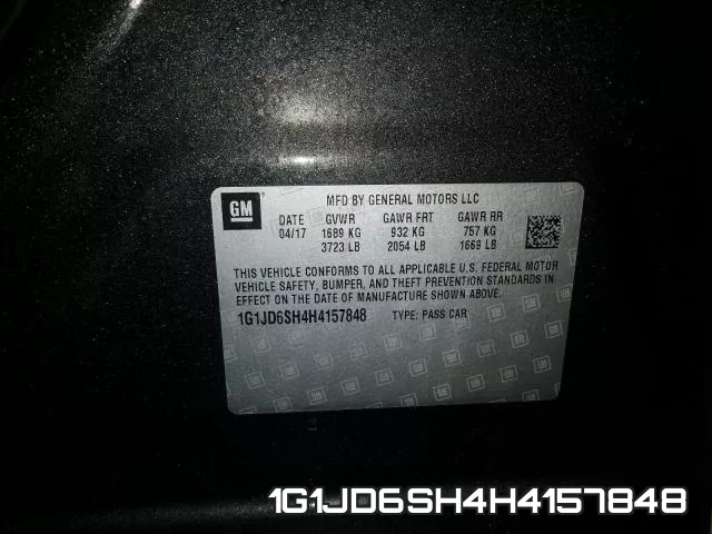 1G1JD6SH4H4157848 фото 2