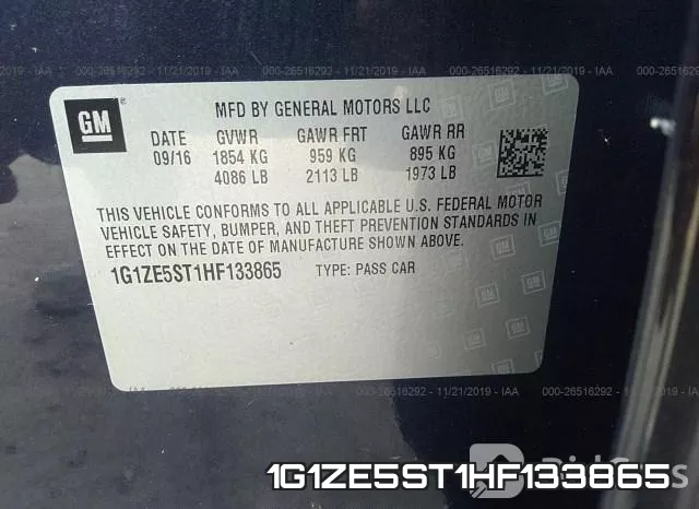 1G1ZE5ST1HF133865 фото 10