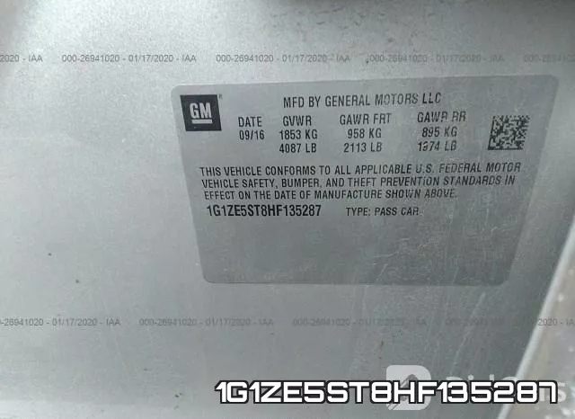 1G1ZE5ST8HF135287 фото 10