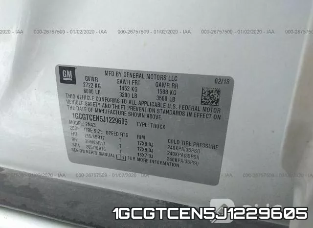 1GCGTCEN5J1229605 фото 10
