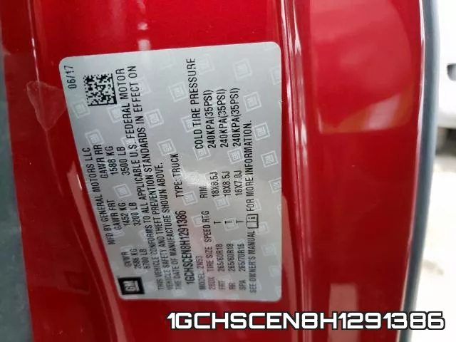 1GCHSCEN8H1291386 фото 2
