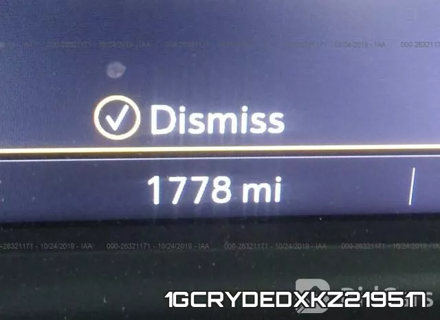 1GCRYDEDXKZ219517 фото 8