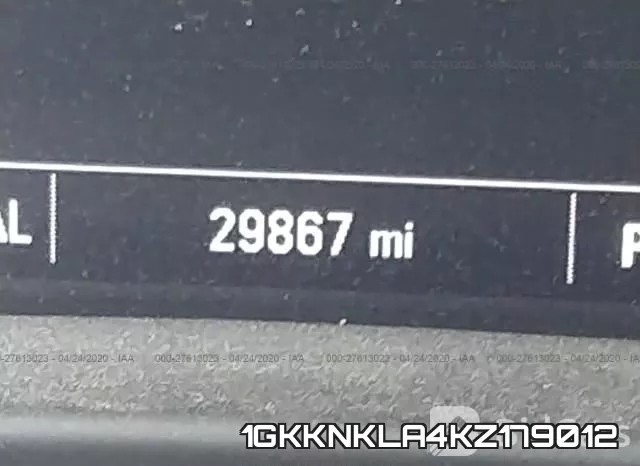 1GKKNKLA4KZ179012 фото 8