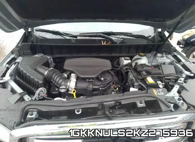 1GKKNULS2KZ275936 фото 2