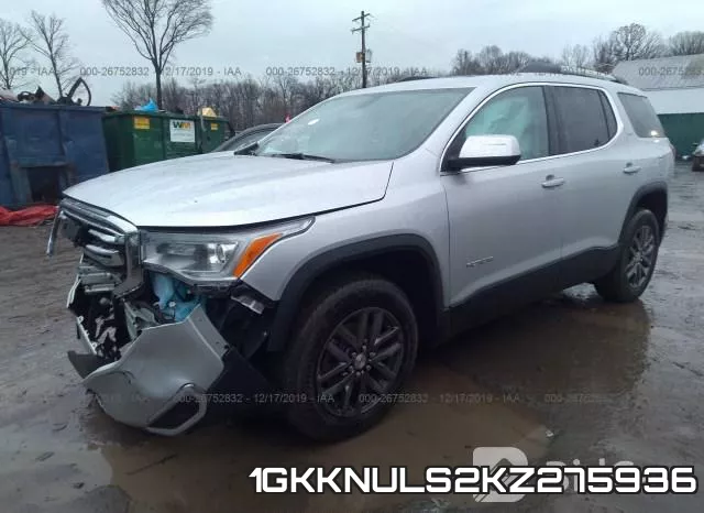 1GKKNULS2KZ275936 фото 3