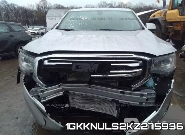 1GKKNULS2KZ275936 фото 7