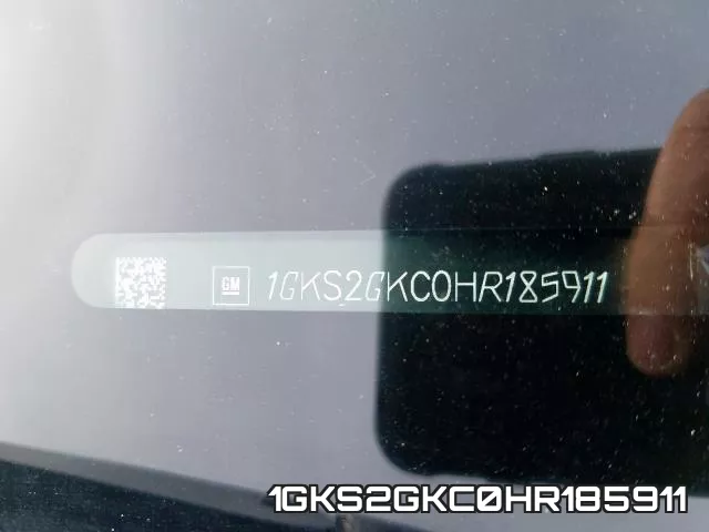 1GKS2GKC0HR185911 фото 2