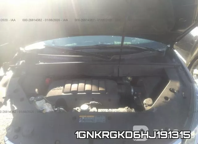 1GNKRGKD6HJ191315 фото 2