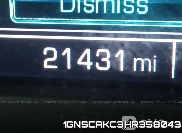 1GNSCAKC3HR358043 фото 8