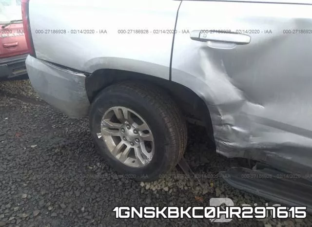 1GNSKBKC0HR297615 фото 7