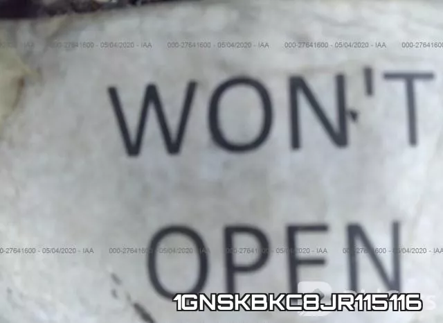 1GNSKBKC8JR115116 фото 2