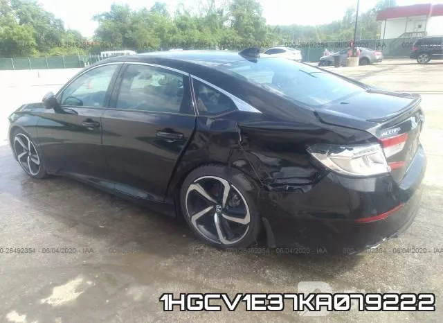 1HGCV1E37KA079222 фото 4