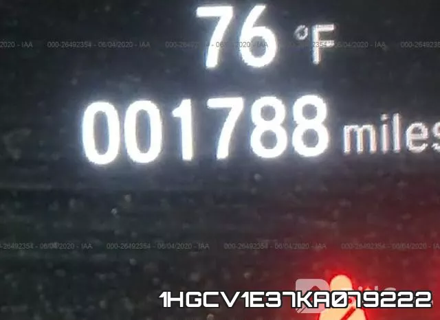 1HGCV1E37KA079222 фото 8