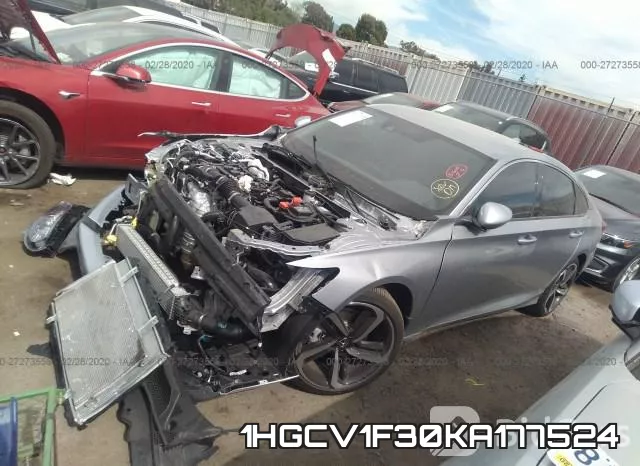 1HGCV1F30KA177524 фото 3