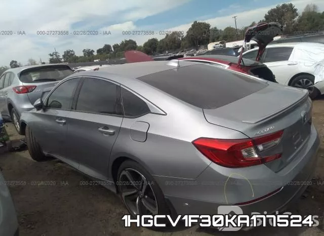 1HGCV1F30KA177524 фото 4