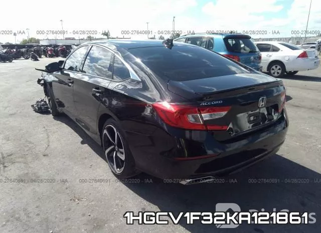 1HGCV1F32KA121861 фото 4