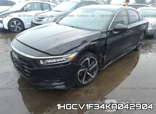 1HGCV1F34KA042904 фото 3