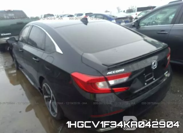 1HGCV1F34KA042904 фото 4