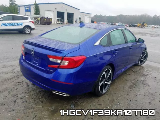 1HGCV1F39KA107780 фото 5