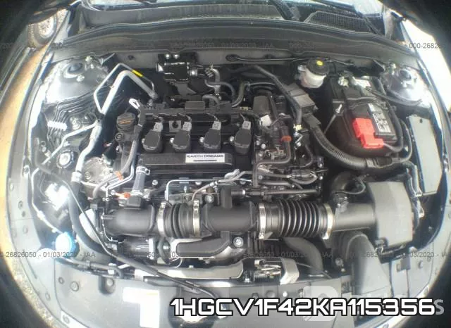 1HGCV1F42KA115356 фото 2