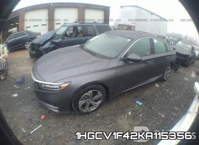 1HGCV1F42KA115356 фото 3