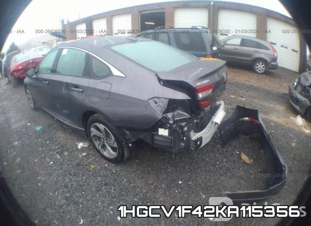 1HGCV1F42KA115356 фото 4