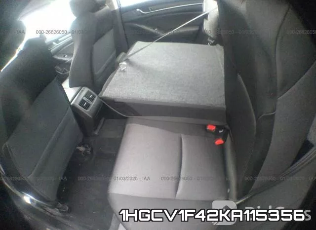 1HGCV1F42KA115356 фото 9