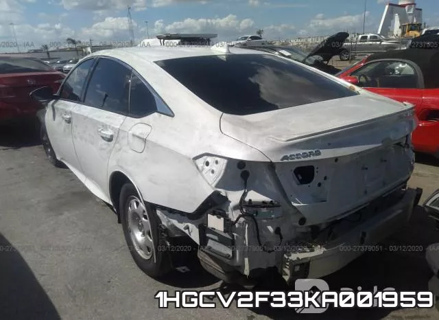 1HGCV2F33KA001959 фото 4