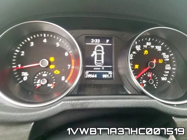 1VWBT7A37HC007519 фото 9