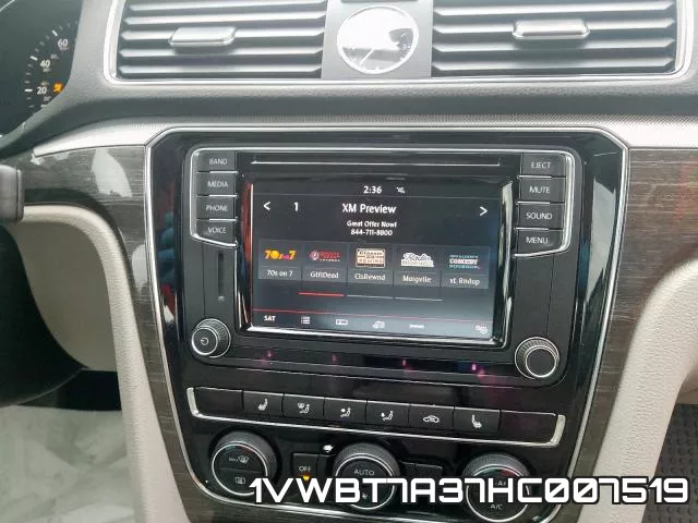 1VWBT7A37HC007519 фото 10