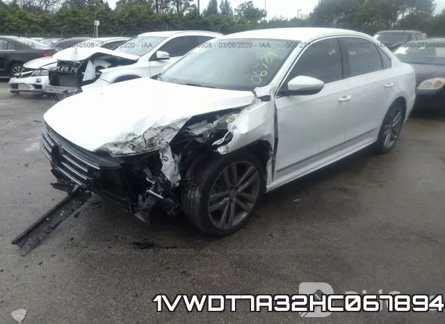 1VWDT7A32HC067894 фото 3