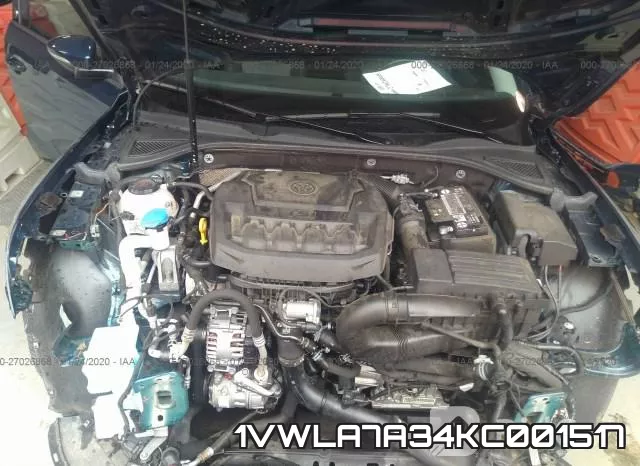 1VWLA7A34KC001517 фото 2