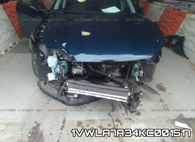 1VWLA7A34KC001517 фото 7