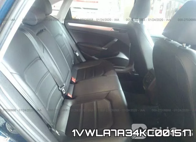1VWLA7A34KC001517 фото 9