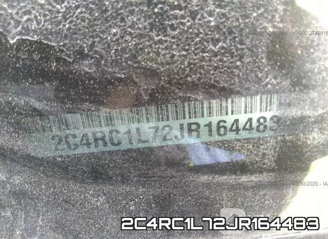 2C4RC1L72JR164483 фото 10