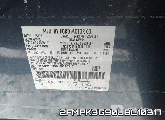 2FMPK3G90JBC10317 фото 10