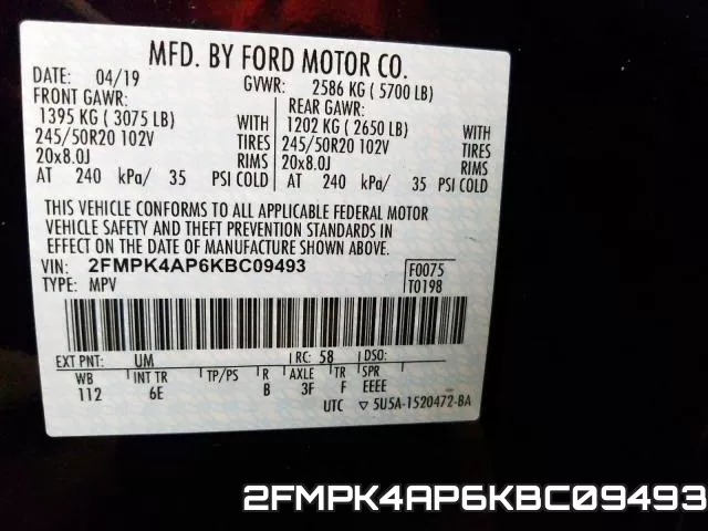 2FMPK4AP6KBC09493 фото 2