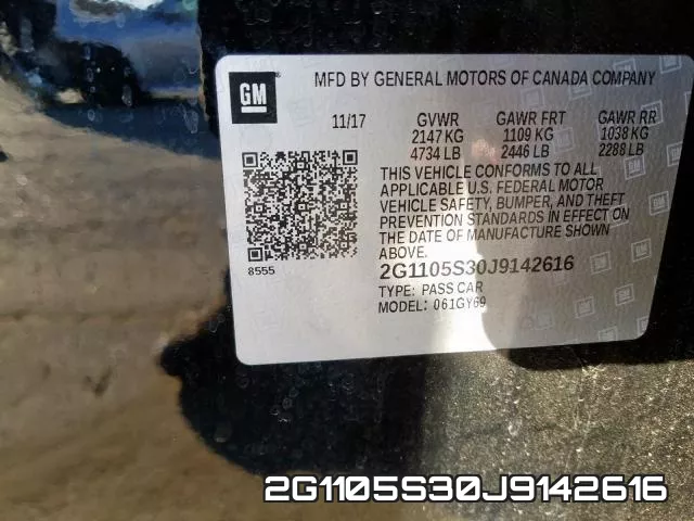2G1105S30J9142616 фото 2