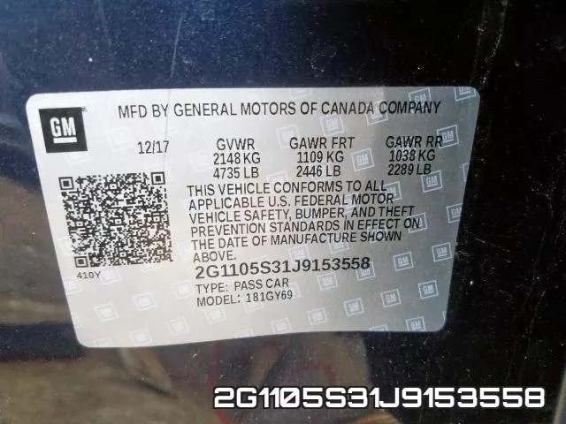 2G1105S31J9153558 фото 2