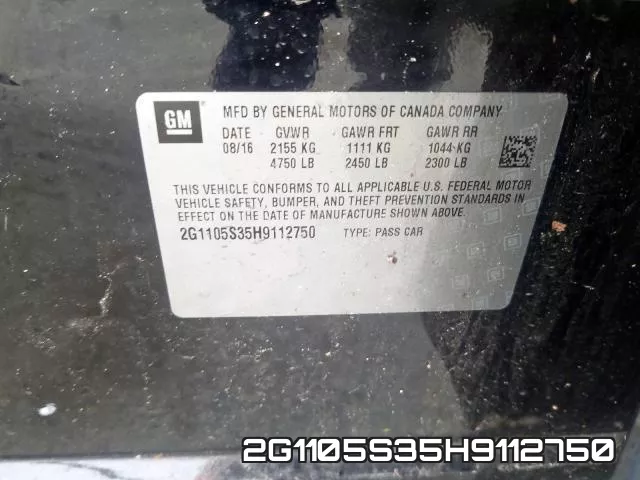 2G1105S35H9112750 фото 2